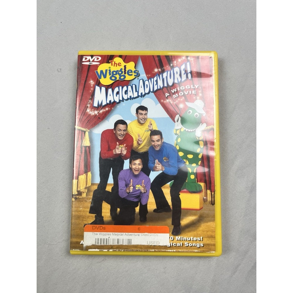 The Wiggles Magical Adventure DVD 2002 A Wiggly Movie 16 Magical Songs